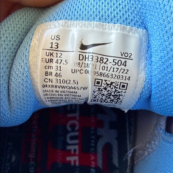 Nike Metcon 7 AMP "MHC" Health Care Nurse Edition - Men's Size 13 - Light Blue - Picture 6 of 12